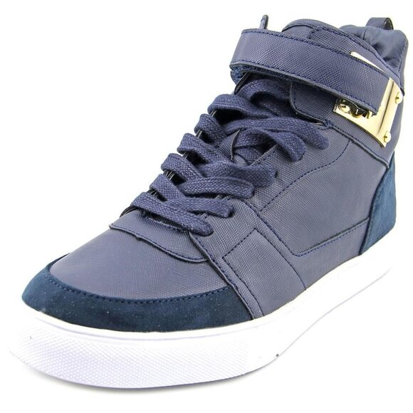 Madden Girl Adorree Lock + Key High-Top Sneaker - Picture 3 of 11